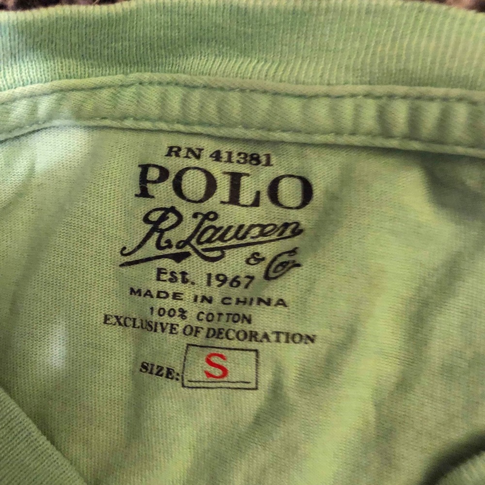 Mint Polo Ralph Lauren T-Shirt - Picture 3 of 3